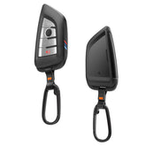 Spigen BMW key fob cover front view showing sleek protection and improved aesthetics