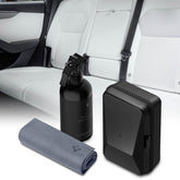 Spigen CyberCase front view showing compact premium storage and easy access benefit