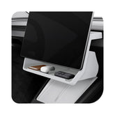 Spigen under screen organizer front view showing tidy storage benefit