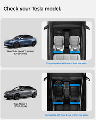 Spigen side profile of under seat box highlighting slim fit and space-saving benefit