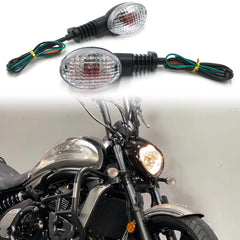 SPNUVR installed on Kawasaki KLX showing correct fit and improved visibility
