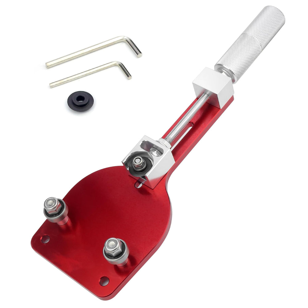 Sporthfish cutter front view showing compact red aluminum body and durable build benefit