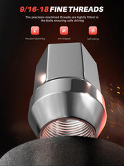 Sposuit hex-size detail (7/8 inch) for compatible socket use benefit