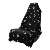 Sprints front view full towel protecting car seat, keeps upholstery clean