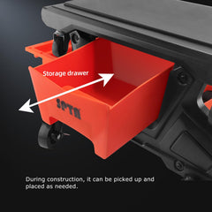 SPTA close-up of reinforced steel frame for durability and stability