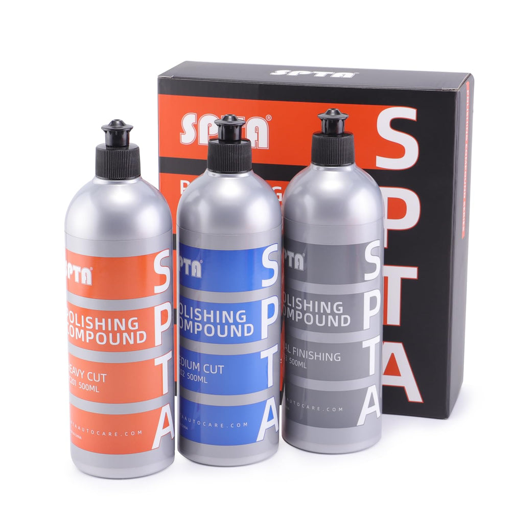 SPTA front label on 500ml bottle showing product identity and benefits