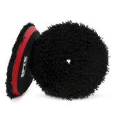 SPTA front view 6-inch microfiber pad showing even face for precise polishing