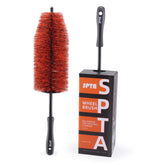 SPTA brush front view showing full 17.7-inch length and shape for precise cleaning