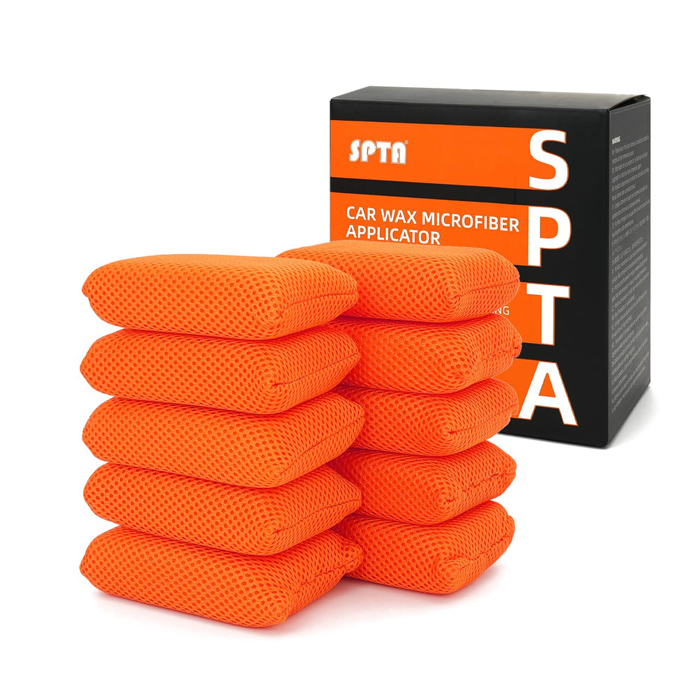 SPTA mesh bug sponge front view showing shape and size benefits