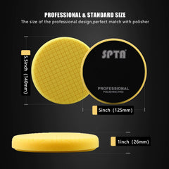 SPTA side profile of pad demonstrating thickness and stable polish control