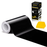 Spurtar gloss black roll front view showing full product and label benefits