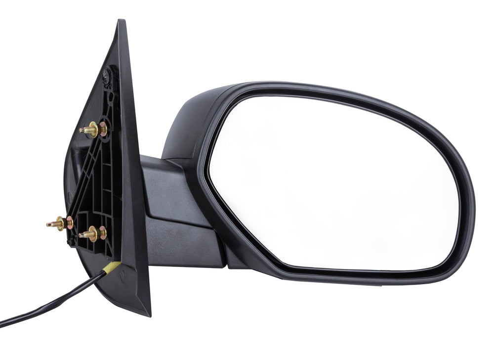 spydchack front view passenger mirror showing fit and finish benefits easy replacement