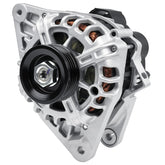 srosant front view alternator showing clean casting and mounting points benefits easy replacement