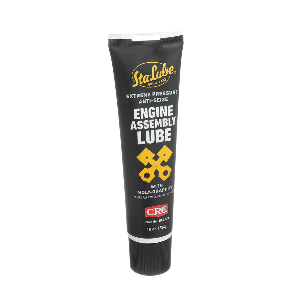 Sta-Lube SL3331 front tube showing label and 10 wt oz size for clear identification and convenience