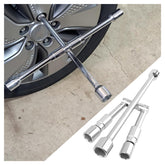 Stacool front view cross wrench showing four socket sizes and sturdy build for roadside convenience