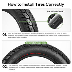 StaiBC tire mounted on Razor Pocket Mod demonstrating direct fit compatibility
