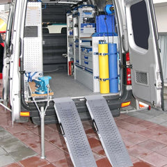 Stalwart side profile highlighting integrated handle for easy carrying benefit