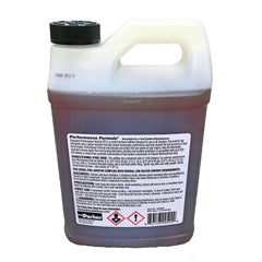Stanadyne label close-up highlighting usage instructions and compatibility benefits