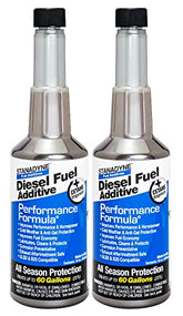 Stanadyne Performance Formula front pack image showing two pint bottles and benefits