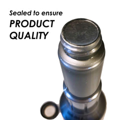 close detail of Stanadyne liquid texture in bottle, illustrating concentrated formula and stable blend