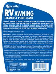 STAR BRITE label close-up highlighting usage directions and features