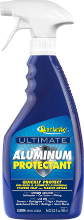 STAR BRITE front can spray showing label and nozzle for quick application