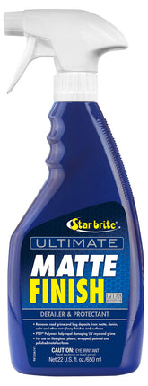 STAR BRITE bottle front label showing matte detailer and features