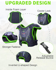 StarknightMT back protector detail showing reinforced protection and fit