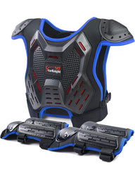StarknightMT front chest protector showing full coverage and safety