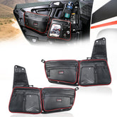 StarknightMT front door bag installed left side keeps gear organized