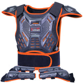StarknightMT front chest protector showing reinforced PE shell and coverage