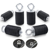 StarknightMT front view of six-pack anchors showing hardware and compact design benefit