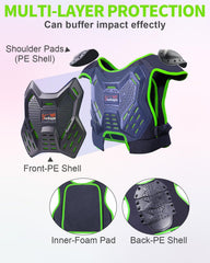 StarknightMT knee guard close-up showing padding and secure straps