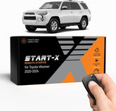 Start-X front packaging showing kit components and easy installation benefit