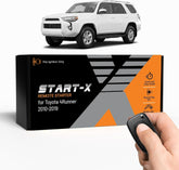 Start-X packaging front view showing kit contents and benefit of OEM integration