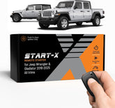Start-X front kit box showing components and easy install benefit
