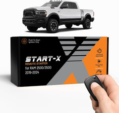 Start-X front package showing kit components and compatibility benefit