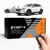 Start-X front packaging showing kit and benefits for Mazda owners