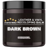 STARTSO WORLD front packaging showing dark brown recoloring balm and benefits