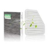 StaunchAuto front packaging showing both engine and cabin filters for quick identification and convenience