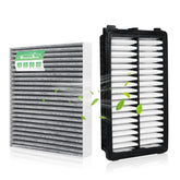 StaunchAuto front packaging of engine and cabin filter combo showing fitment benefits