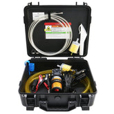steauty front view compact case showing portability and organized storage