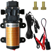 steauty front view pump showing compact body and benefits quick transport