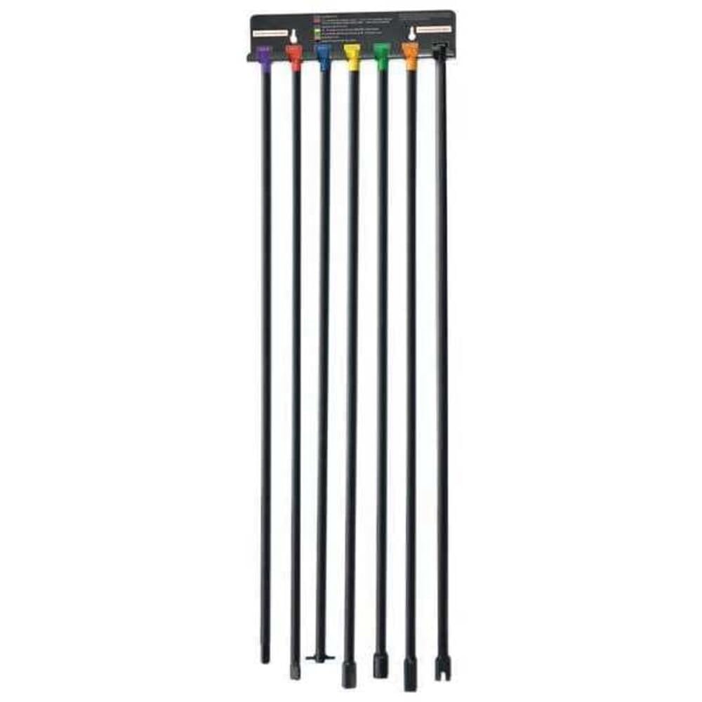 Steelman front view kit on bracket shows organized access and quick retrieval benefit