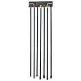 Steelman front view kit on bracket shows organized access and quick retrieval benefit