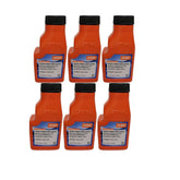 STIHL 6-pack front view showing compact bottles and easy storage benefit