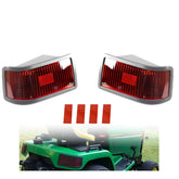 STILEALUS front view of tail light kit showing fit and visibility benefit