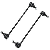 Stiueoav K80296 front sway bar link pair in packaging showing included parts and fitment