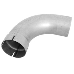 STMGW front view of 90 degree elbow showing profile and 4 inch diameter benefit