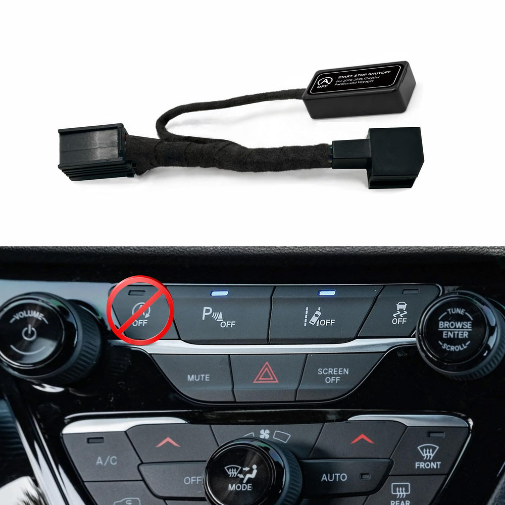 StopDefy front module for Chrysler Pacifica and Voyager showing compact design and benefit